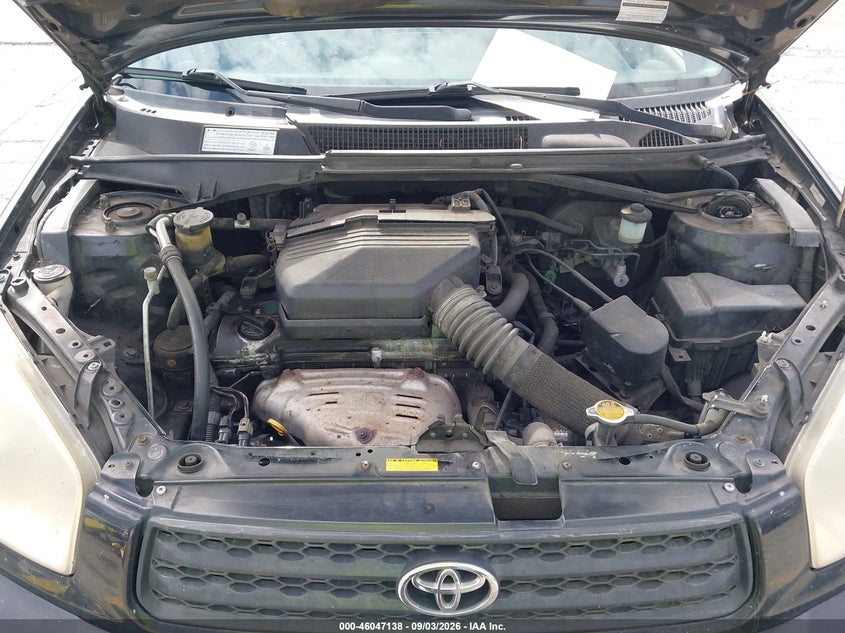2002 TOYOTA RAV 4 SPORT UTILITY VEHICLE 2.0L I-4 DOHC, VVT, REGULAR , 148HP