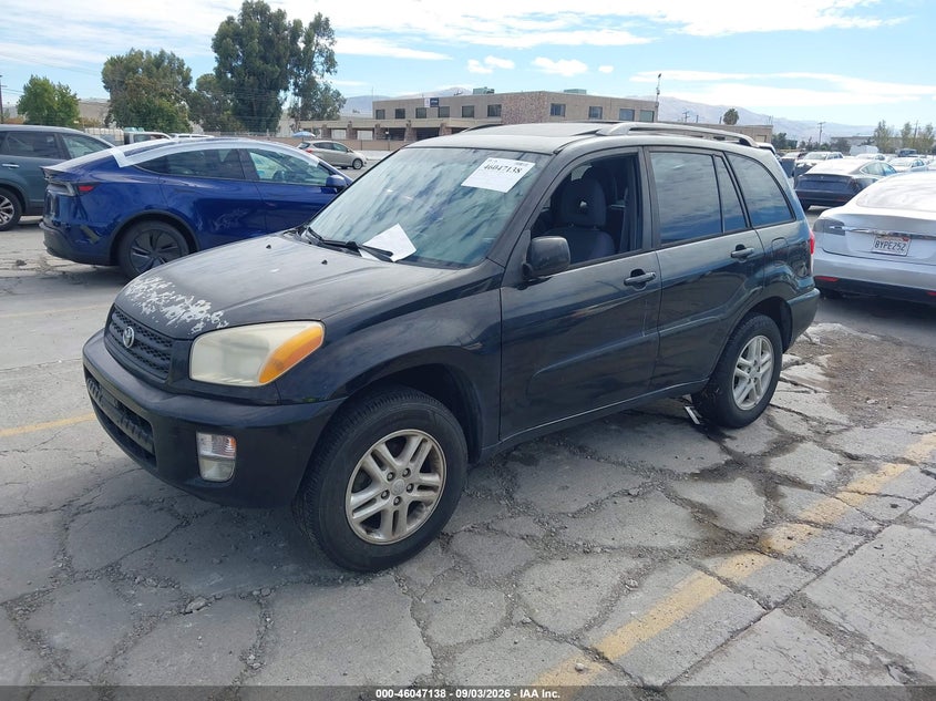 2002 TOYOTA RAV 4 SPORT UTILITY VEHICLE 2.0L I-4 DOHC, VVT, REGULAR , 148HP