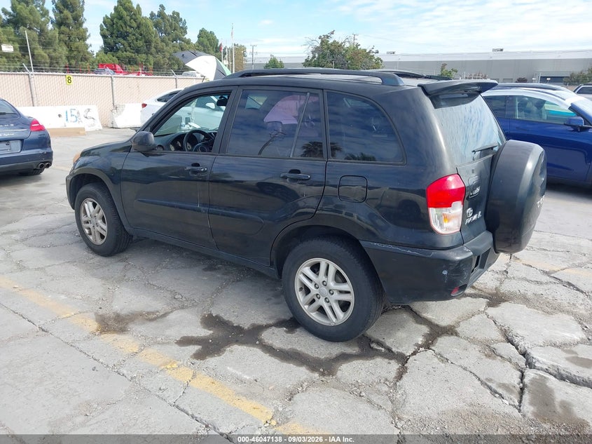 2002 TOYOTA RAV 4 SPORT UTILITY VEHICLE 2.0L I-4 DOHC, VVT, REGULAR , 148HP