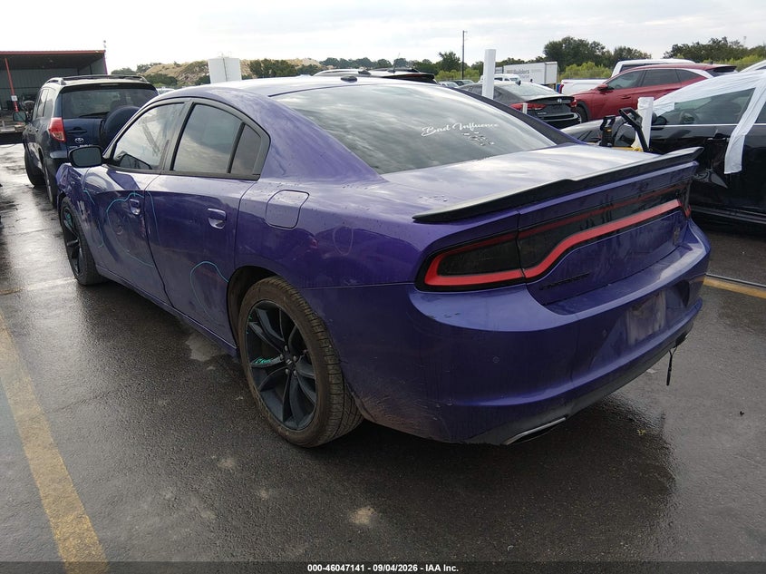 Vin: 2c3cdxbg7jh313567, lot: 46546596, dodge charger sxt rwd 20183