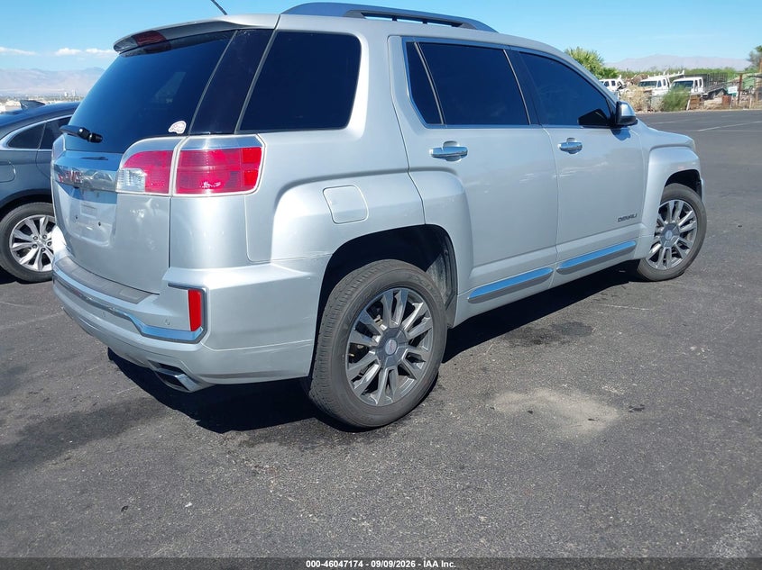 Vin: 2gkflre30g6222794, lot: 46546629, gmc terrain denali 20164