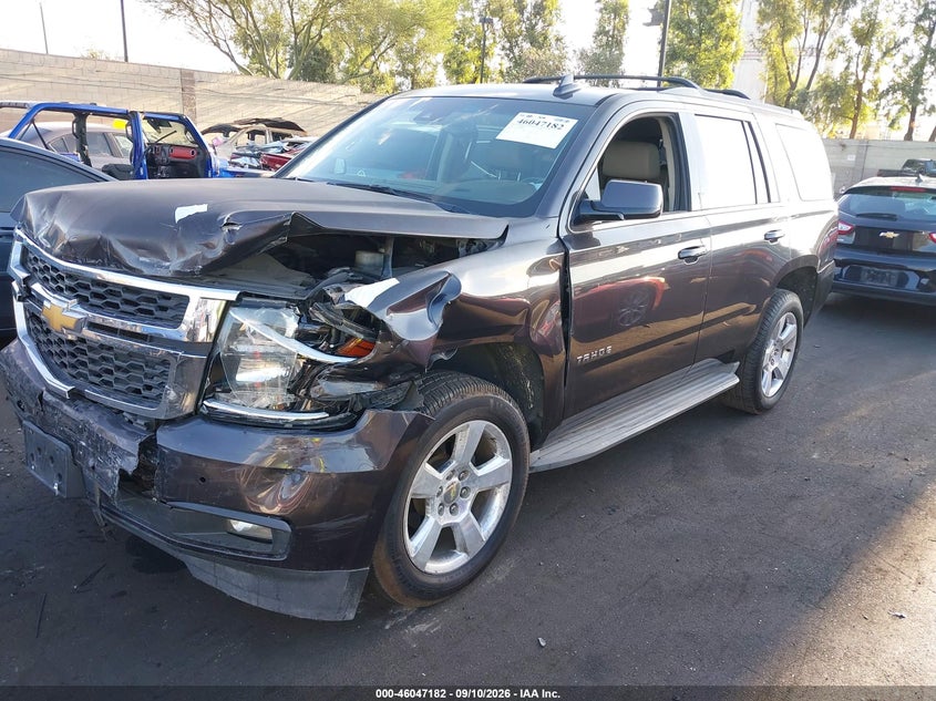 2015 Chevrolet Tahoe, Front End, IAAI, VIN 1GNSKBKC8FR568370 — photo 2