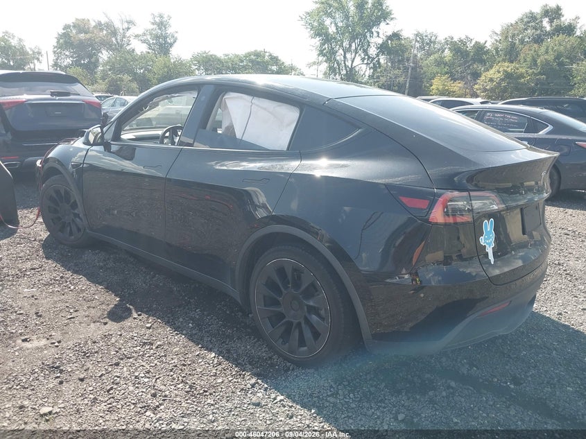 Vin: 5yjygdee6mf061936, lot: 46546661, tesla model y long range dual motor all-wheel drive 20213