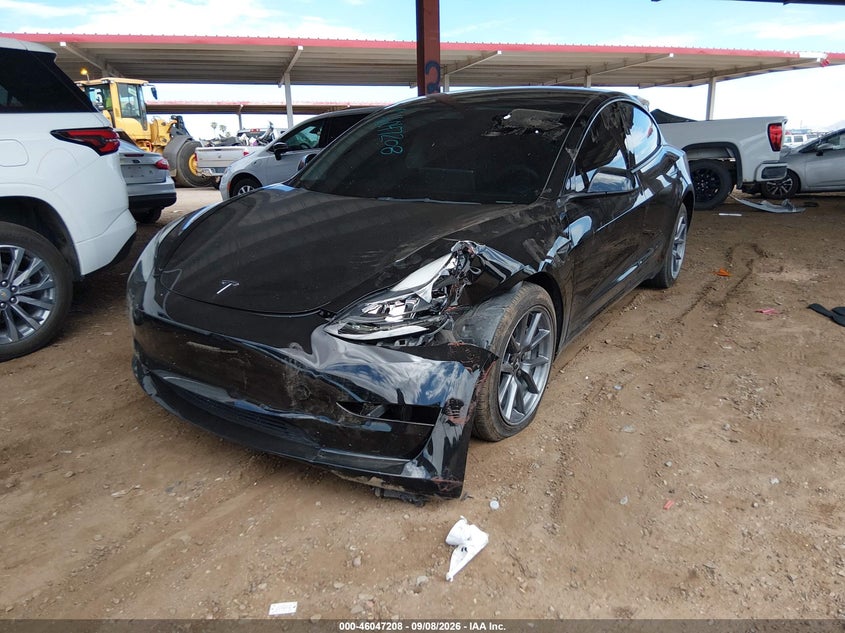 Vin: 5yj3e1eb5nf247750, lot: 46546663, tesla model 3 long range dual motor all-wheel drive 20222