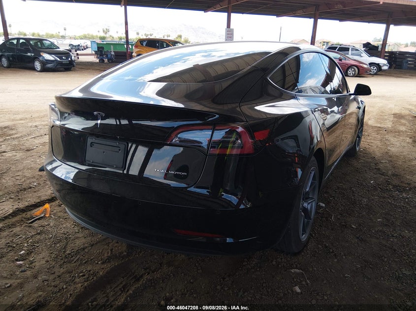 Vin: 5yj3e1eb5nf247750, lot: 46546663, tesla model 3 long range dual motor all-wheel drive 20224