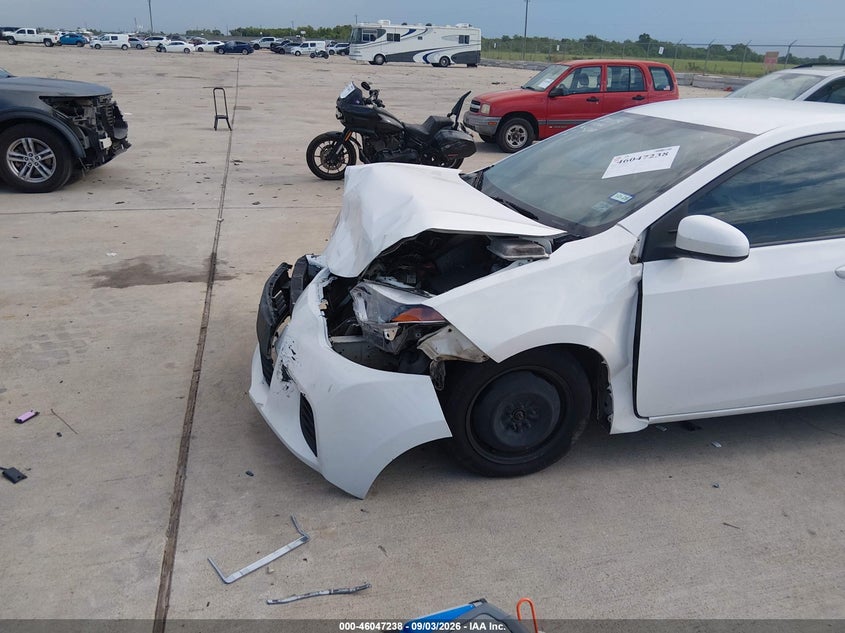 2015 TOYOTA COROLLA SEDAN 1.8L I-4 DOHC, VVT, 132HP