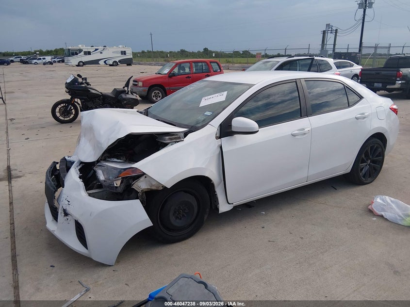 2015 TOYOTA COROLLA SEDAN 1.8L I-4 DOHC, VVT, 132HP