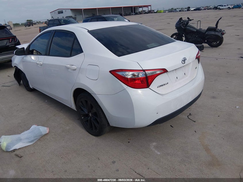 2015 TOYOTA COROLLA SEDAN 1.8L I-4 DOHC, VVT, 132HP