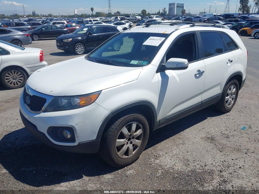 Vin: 5xykt4a62cg266385, lot: 46546728, kia sorento lx 20122