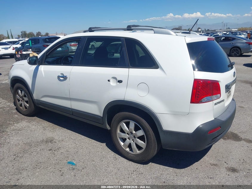 Vin: 5xykt4a62cg266385, lot: 46546728, kia sorento lx 20123