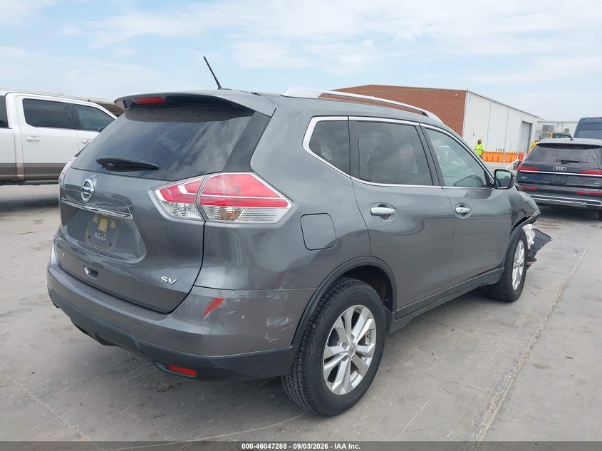 Vin: jn8at2mt6gw022933, lot: 46546743, nissan rogue s/sl/sv 20164