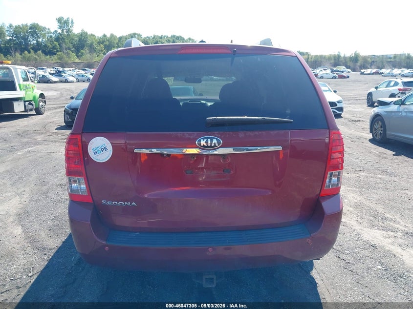 KIA SEDONA 2014 VIN KNDMG4C79E6588157