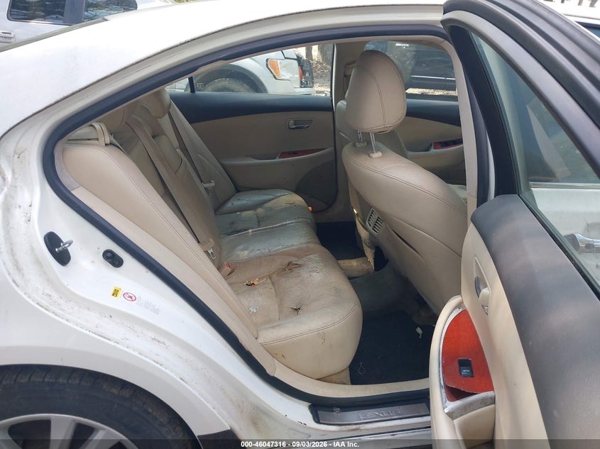 2010 LEXUS ES 350 auction photo 8