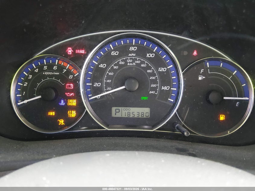 2010 SUBARU FORESTER auction photo 7