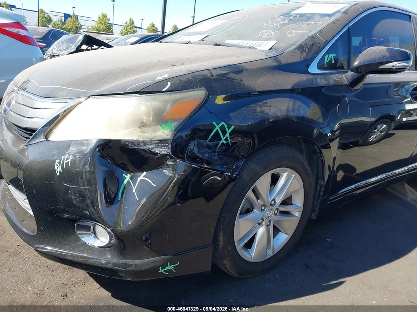 LEXUS HS 250H 2010 VIN JTHBB1BA4A2014275