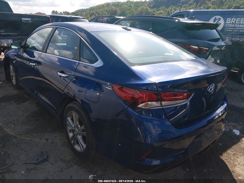 Vin: 5npe34af3jh647925, lot: 46546879, hyundai sonata sel 20183