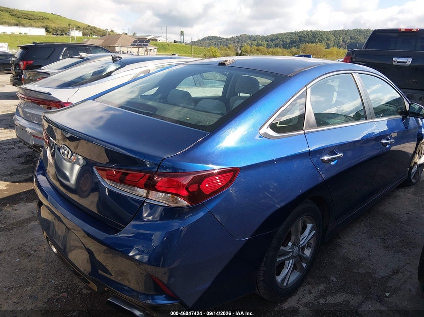Vin: 5npe34af3jh647925, lot: 46546879, hyundai sonata sel 20184