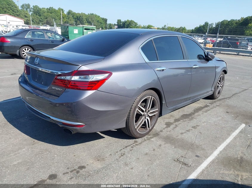 Vin: 1hgcr2f56ga028196, lot: 46546903, honda accord sport 20164