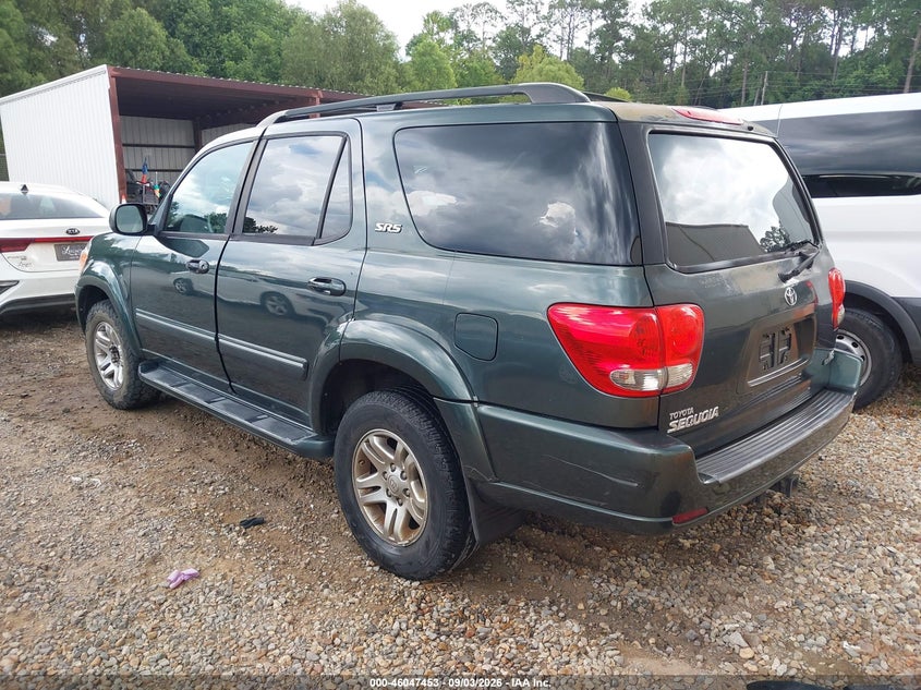 TOYOTA SEQUOIA 2006 VIN 5TDZT34A96S284091