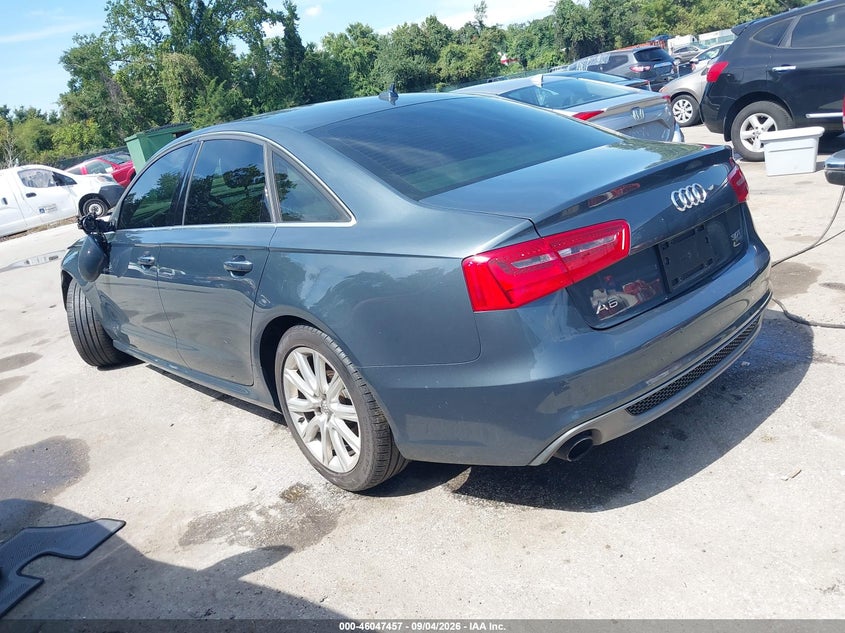 AUDI A6 2013 VIN WAUHGAFC8DN112167