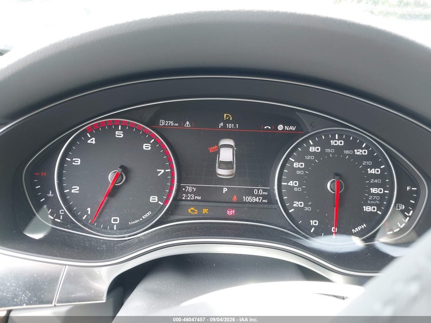 AUDI A6 2013 VIN WAUHGAFC8DN112167