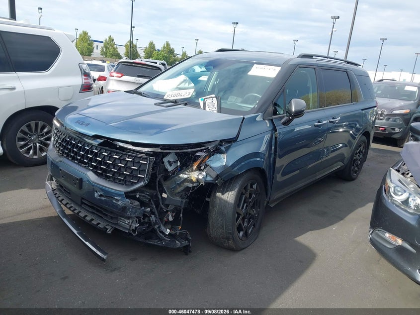Vin: kndne5ka5s6043324, lot: 46546933, kia carnival mpv hybrid sx prestige 20252