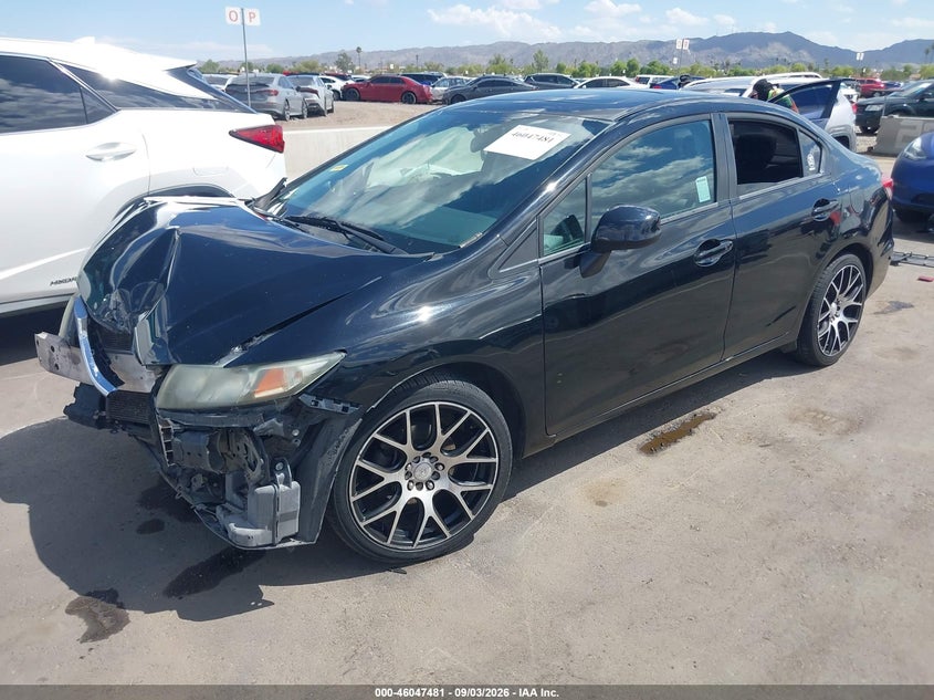 Vin: 19xfb2f86fe225732, lot: 46546936, honda civic ex 20152