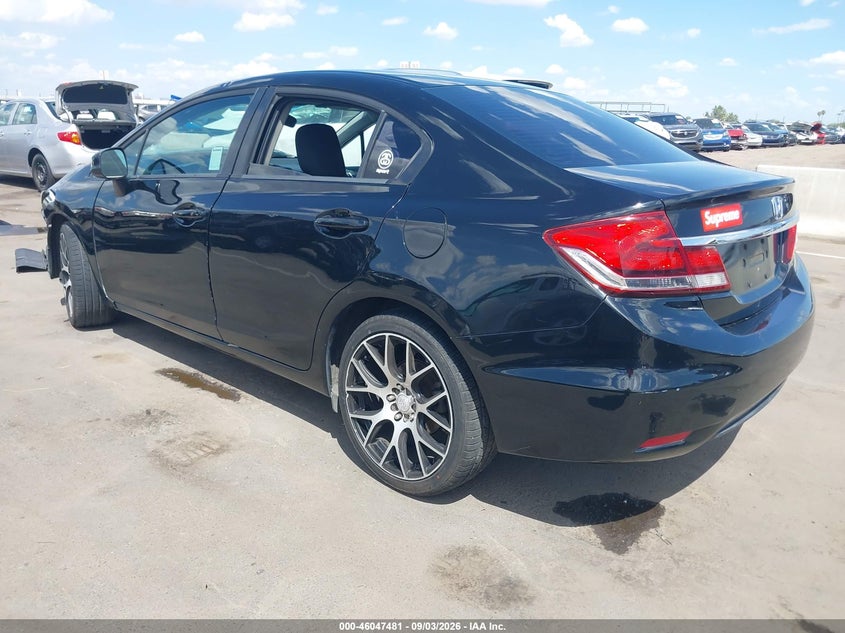 Vin: 19xfb2f86fe225732, lot: 46546936, honda civic ex 20153