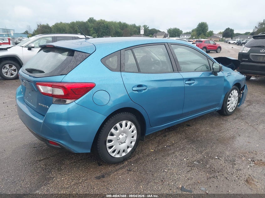 Vin: 4s3gtab6xk3710747, lot: 46546944, subaru impreza 2.0i 20194