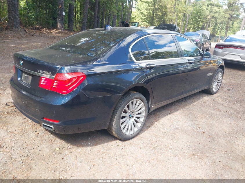 2010 BMW 750LI auction photo 4