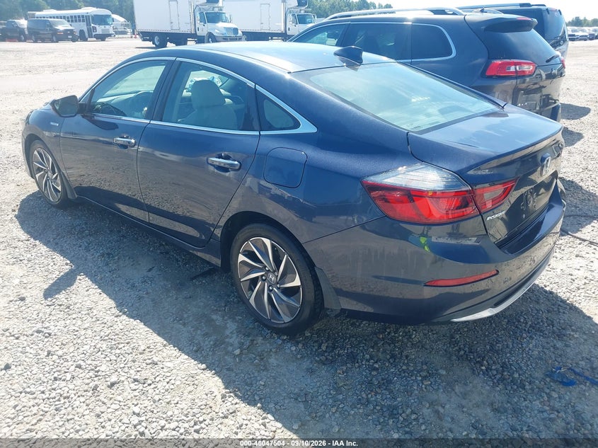 Vin: 19xze4f98me007393, lot: 46546959, honda insight touring 20213