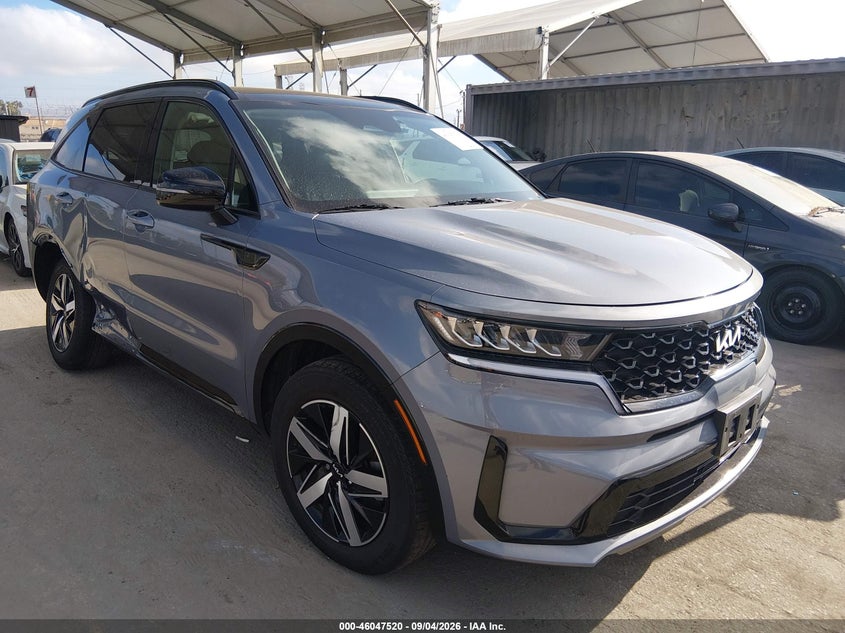2022 Kia Sorento S, Правый бок, IAAI, VIN 5XYRL4LC4NG091836