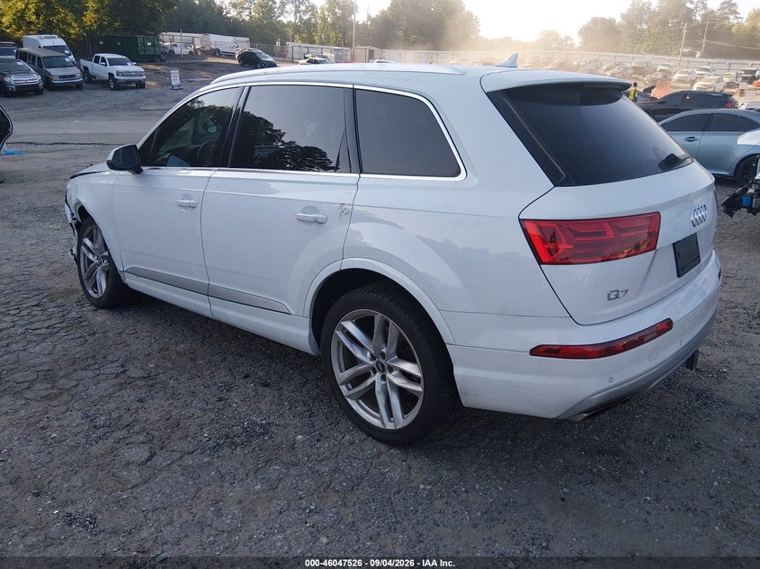 Vin: wa1vaaf78jd039887, lot: 46546981, audi q7 3.0t premium 20183