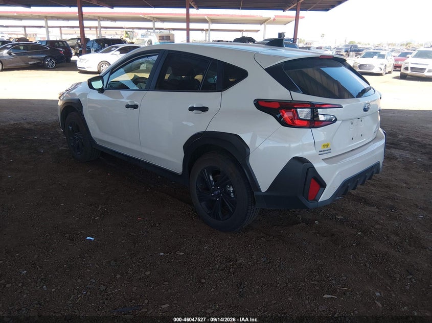 Vin: jf2guabc6s8327203, lot: 46546982, subaru crosstrek 20253
