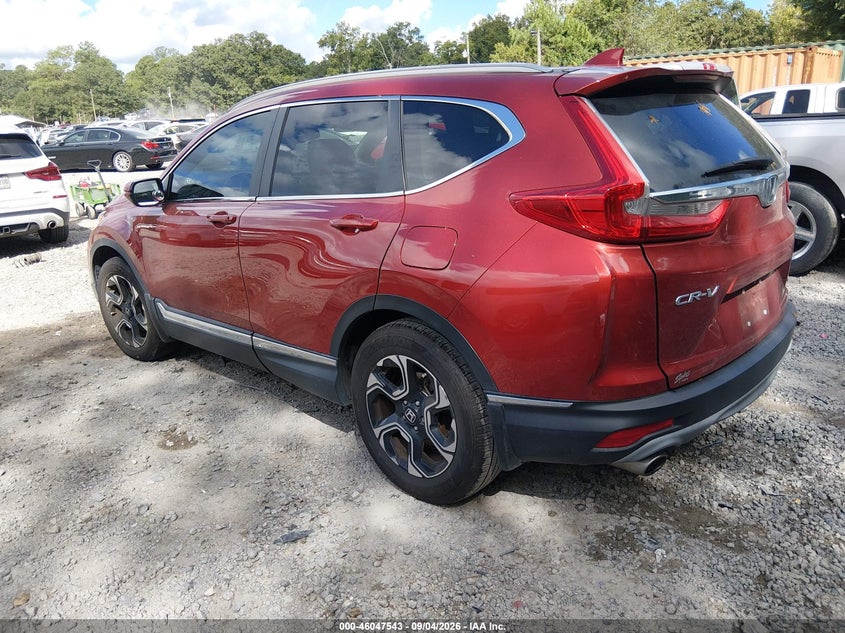 Vin: 2hkrw1h98jh501558, lot: 46546998, honda cr-v touring 20183