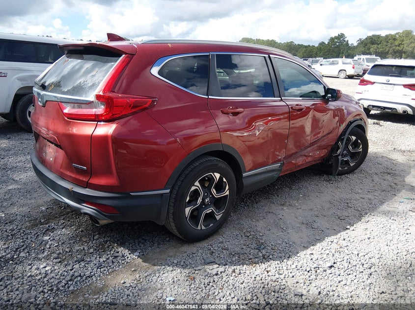 Vin: 2hkrw1h98jh501558, lot: 46546998, honda cr-v touring 20184