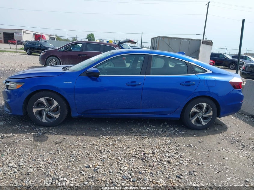 HONDA INSIGHT 2019 VIN 19XZE4F59KE028523