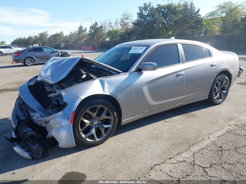 Vin: 2c3cdxhg1gh328033, lot: 46547040, dodge charger sxt 20162