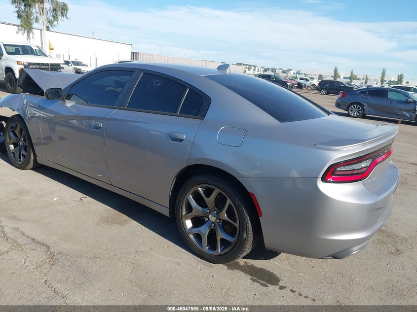 Vin: 2c3cdxhg1gh328033, lot: 46547040, dodge charger sxt 20163