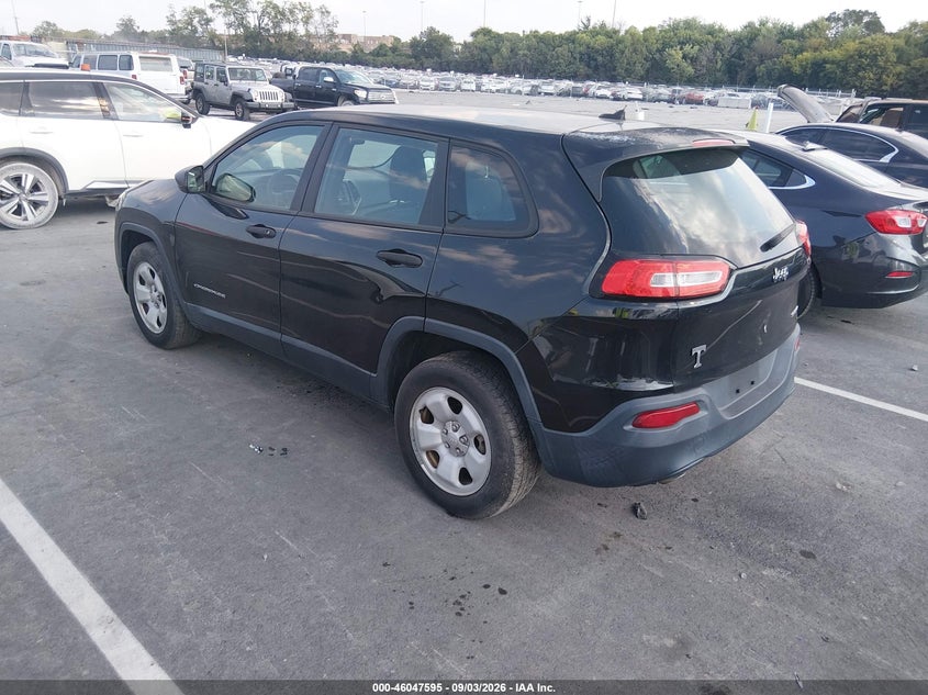 2014 JEEP CHEROKEE auction photo 3