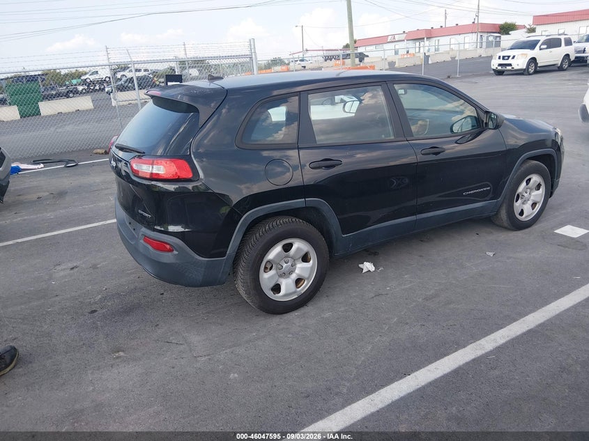 2014 JEEP CHEROKEE auction photo 4