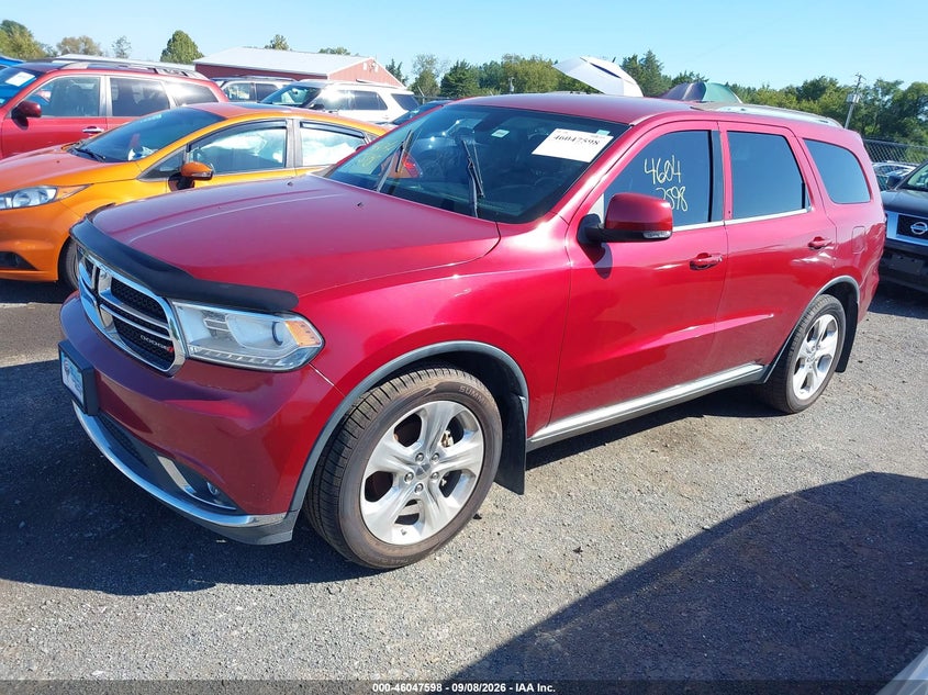 Vin: 1c4rdhdg7ec592178, lot: 46547053, dodge durango limited 20142