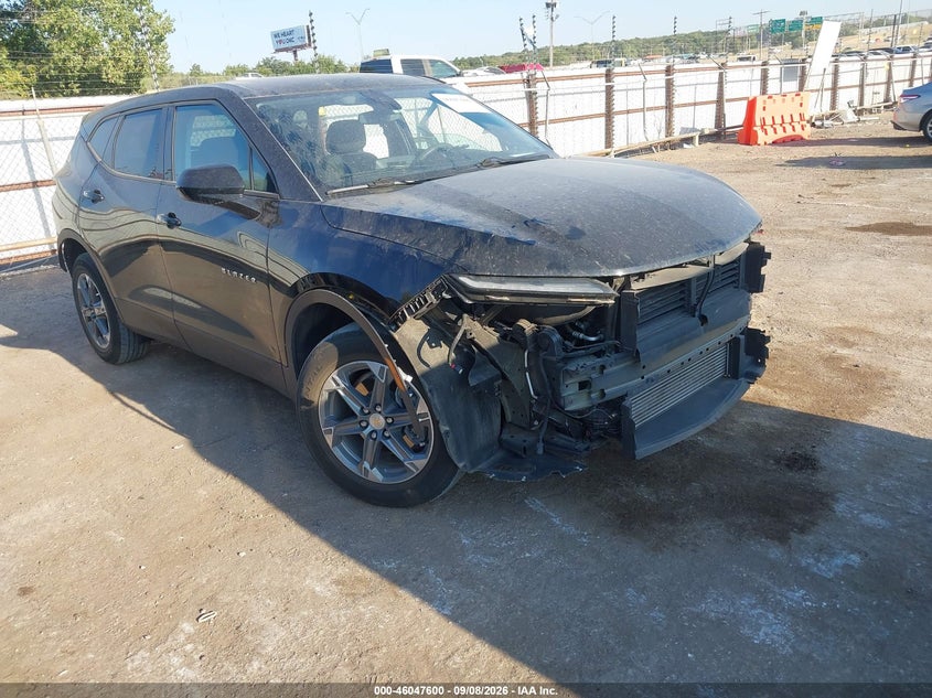 Vin: 3gnkbcr49ps169437, lot: 46547055, chevrolet blazer fwd 2lt 20231