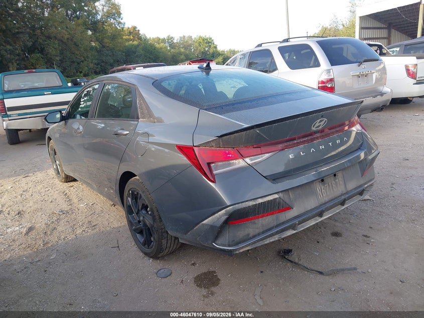 Vin: kmhlm4dg6tu205542, lot: 46547065, hyundai elantra sel sport 20263