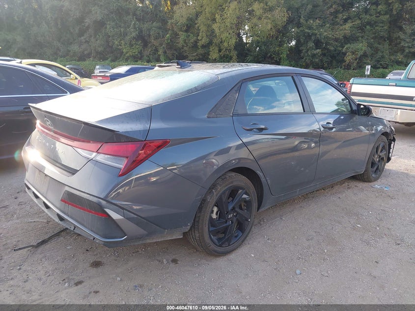 Vin: kmhlm4dg6tu205542, lot: 46547065, hyundai elantra sel sport 20264