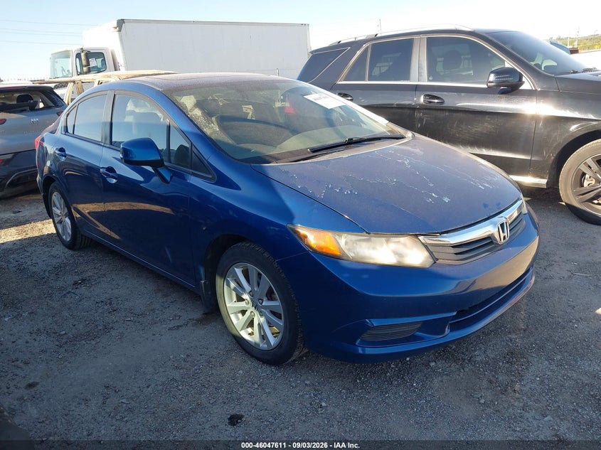2012 HONDA CIVIC auction photo 1