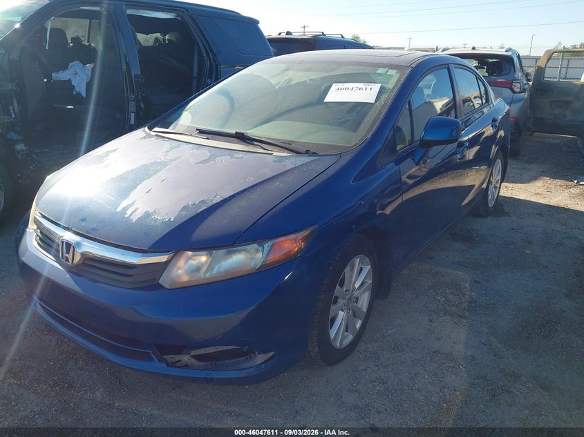 2012 HONDA CIVIC auction photo 2