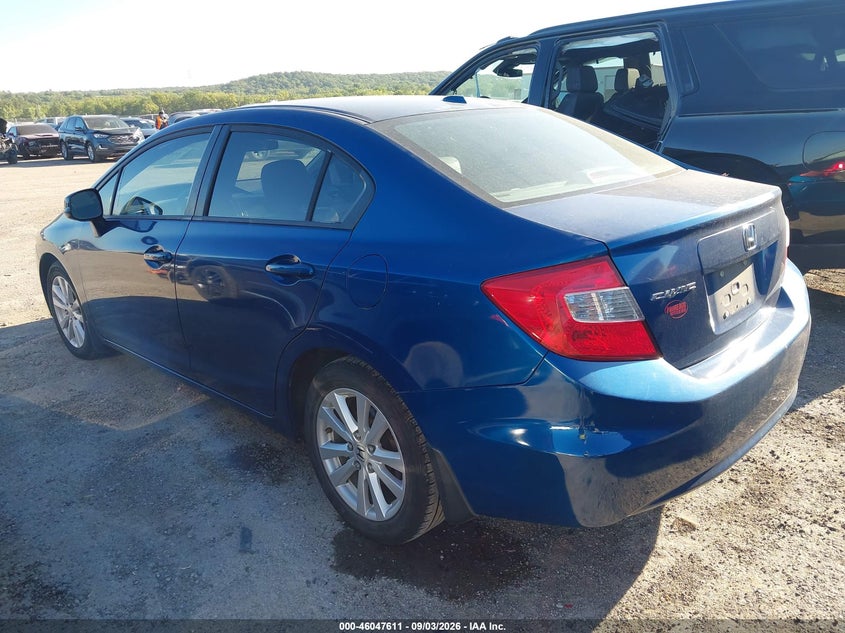 2012 HONDA CIVIC auction photo 3