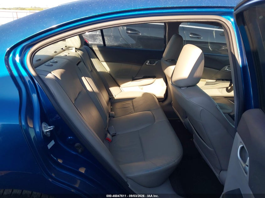 2012 HONDA CIVIC auction photo 8