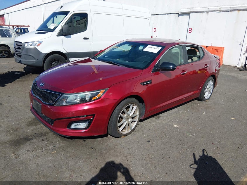 Vin: 5xxgm4a75eg307952, lot: 46547082, kia optima lx 20142